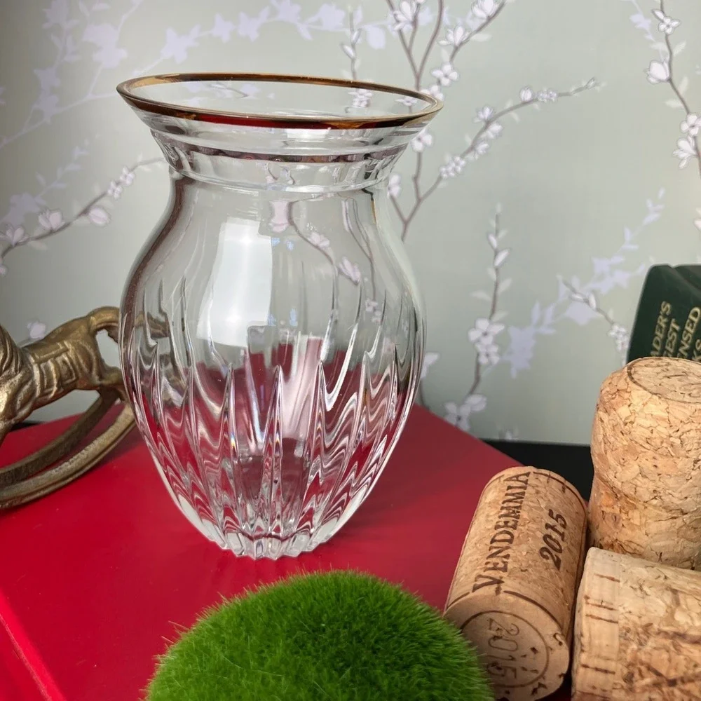 Marquis by Waterford Hanover Gold Crystal 4